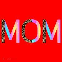 Retro Mom Mother's Day Santa Hat thumb 1