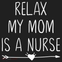 Relax My Mom Is A Nurse Practitioner Gift Beanie thumb 2