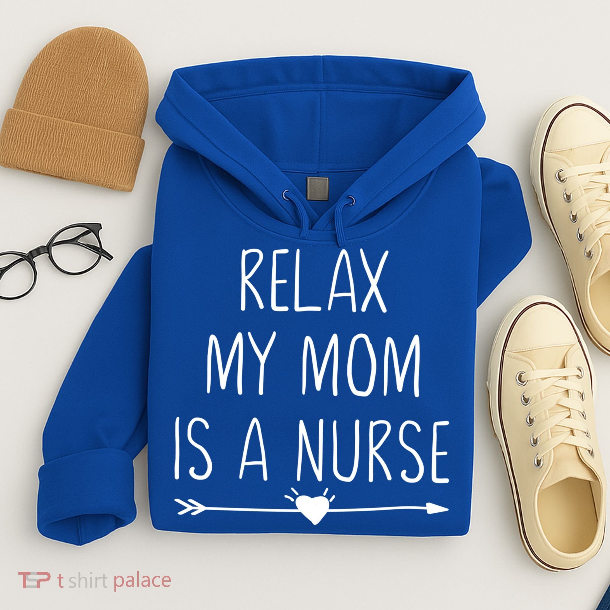 Relax My Mom Is A Nurse Practitioner Gift Hoodie