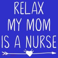 Relax My Mom Is A Nurse Practitioner Gift Toddler Hoodie thumb 2