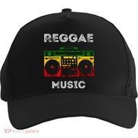 Reggae Music Musicbox Boombox Rastafari Roots Rasta Reggae  Five-Panel Snapback Cap thumb 0