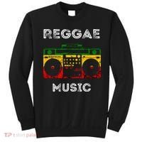 Reggae Music Musicbox Boombox Rastafari Roots Rasta Reggae  Sweatshirt thumb 0