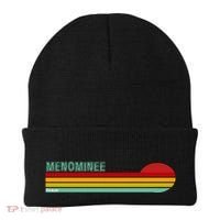 Retro Menominee Michigan Beanie thumb 0