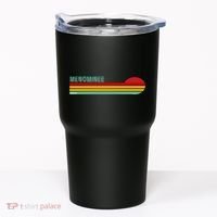 Retro Menominee Michigan Tumbler thumb 0