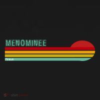 Retro Menominee Michigan Women's Tank Top thumb 5