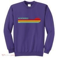 Retro Menominee Michigan Sweatshirt thumb 0