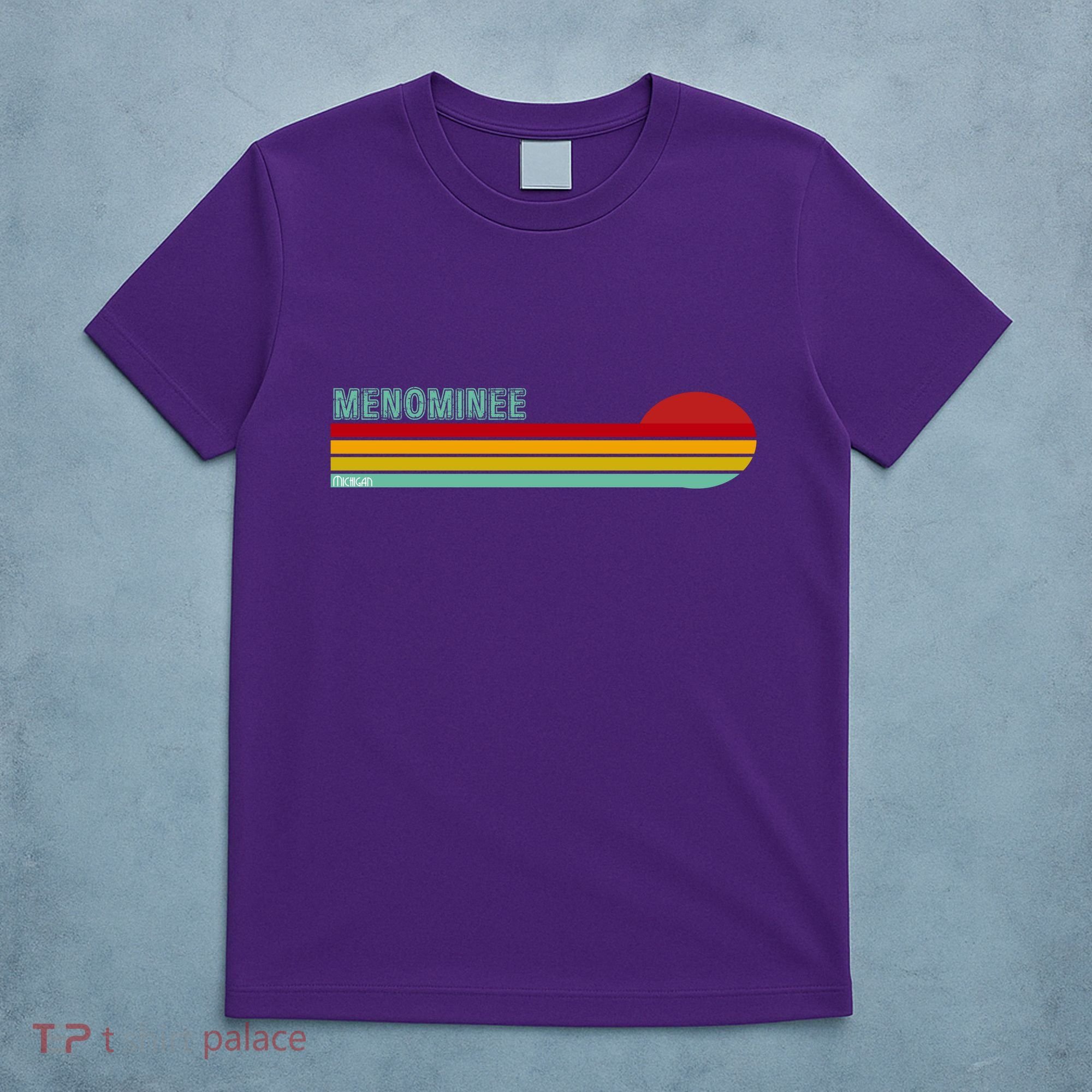 Retro Menominee Michigan T-Shirt