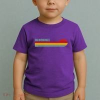 Retro Menominee Michigan Toddler T-Shirt thumb 2
