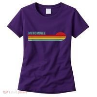 Retro Menominee Michigan Women's T-Shirt thumb 0