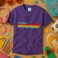 Retro Menominee Michigan Kids T-Shirt thumb 3