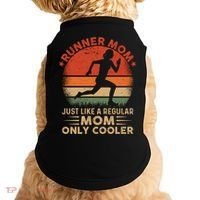 Runner Mom Marathon Race Track And Field Mothers Day Gift Doggie Tank thumb 0