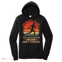Runner Mom Marathon Race Track And Field Mothers Day Gift Women's Hoodie thumb 0