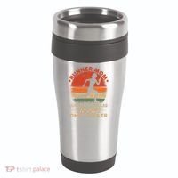 Runner Mom Marathon Race Track And Field Mothers Day Gift 16oz Travel Tumbler thumb 0