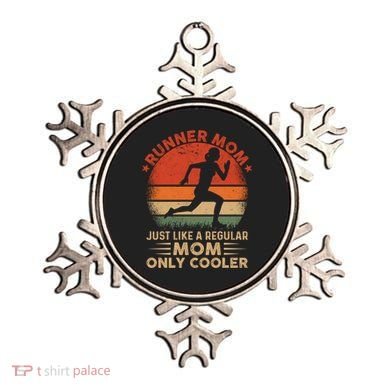 Runner Mom Marathon Race Track And Field Mothers Day Gift Ornament