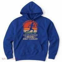 Runner Mom Marathon Race Track And Field Mothers Day Gift Hoodie thumb 0