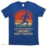 Runner Mom Marathon Race Track And Field Mothers Day Gift T-Shirt thumb 0