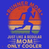 Runner Mom Marathon Race Track And Field Mothers Day Gift Mousepad thumb 1