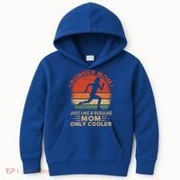 Runner Mom Marathon Race Track And Field Mothers Day Gift Kids Hoodie thumb 0