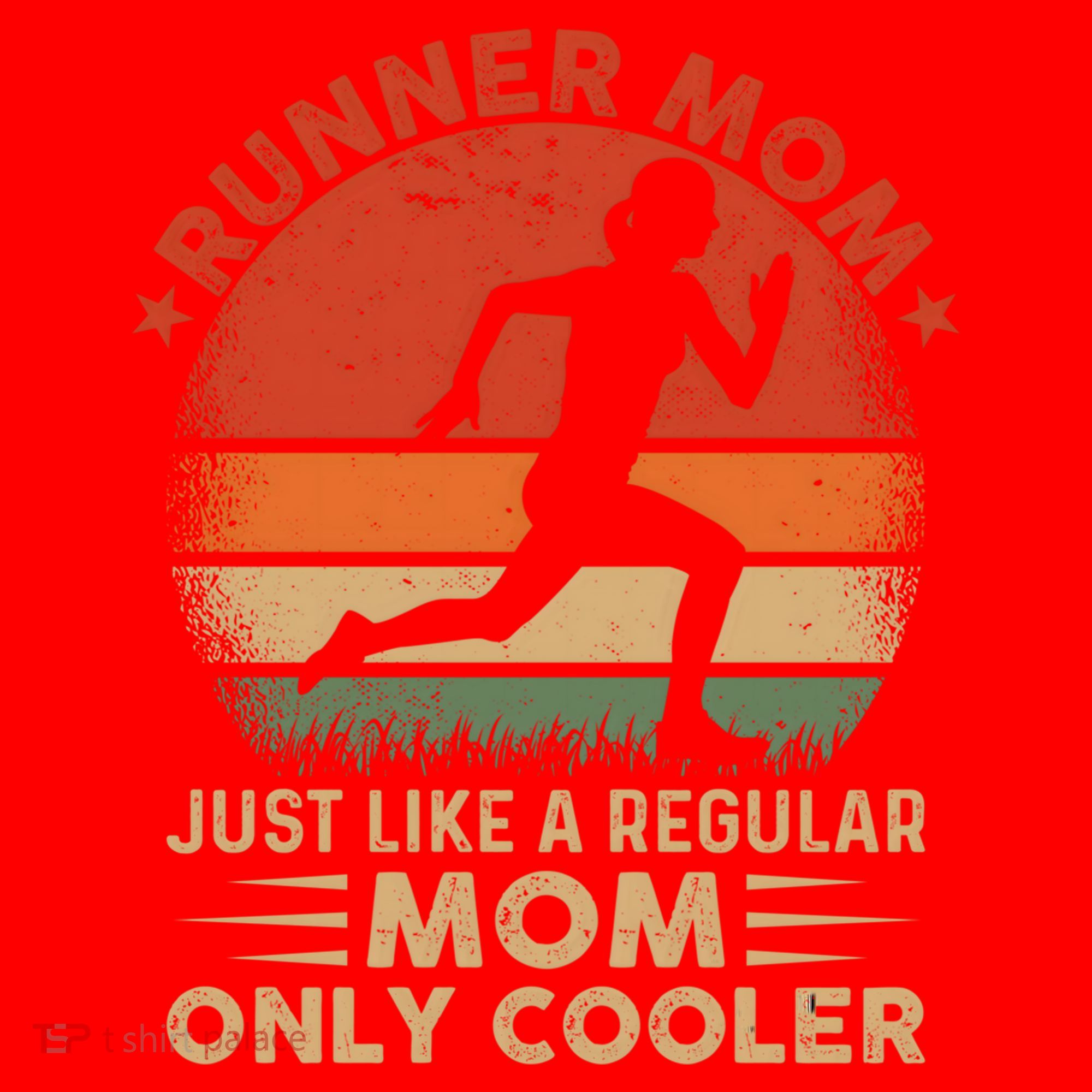 Runner Mom Marathon Race Track And Field Mothers Day Gift Santa Hat
