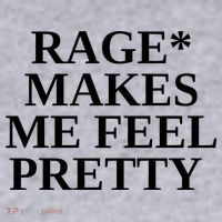 Rage Makes Me Feel Pretty Women's Sweatshirt thumb 2