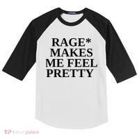Rage Makes Me Feel Pretty Kids Colorblock Raglan Jersey thumb 0