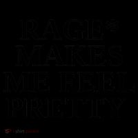 Rage Makes Me Feel Pretty Kids Colorblock Raglan Jersey thumb 2