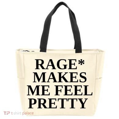 Rage Makes Me Feel Pretty Tote Bag