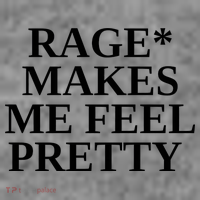 Rage Makes Me Feel Pretty Toddler Hoodie thumb 2