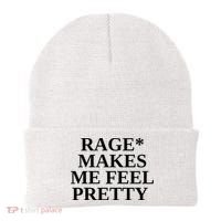 Rage Makes Me Feel Pretty Beanie thumb 0