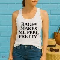 Rage Makes Me Feel Pretty Women's Tank Top thumb 2