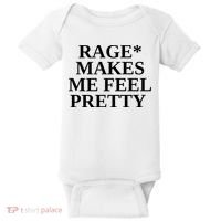 Rage Makes Me Feel Pretty Baby Bodysuit thumb 0
