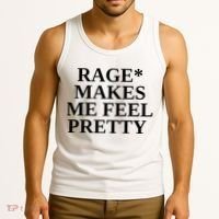 Rage Makes Me Feel Pretty Tank Top thumb 3