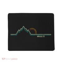 Retro Mountains Moab Utah Summer Hiking Mousepad thumb 0