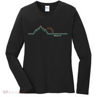 Retro Mountains Moab Utah Summer Hiking Women's Long Sleeve Shirt thumb 0