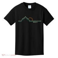 Retro Mountains Moab Utah Summer Hiking Kids T-Shirt thumb 0