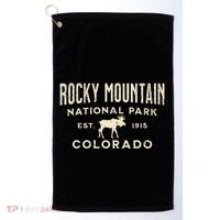 Rocky Mountain National Park Golf Towel thumb 0