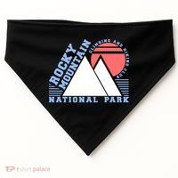 Rocky Mountain National Park USA-Made Doggie Bandana thumb 0
