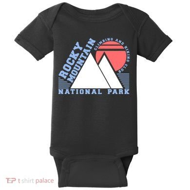 Rocky Mountain National Park Baby Bodysuit