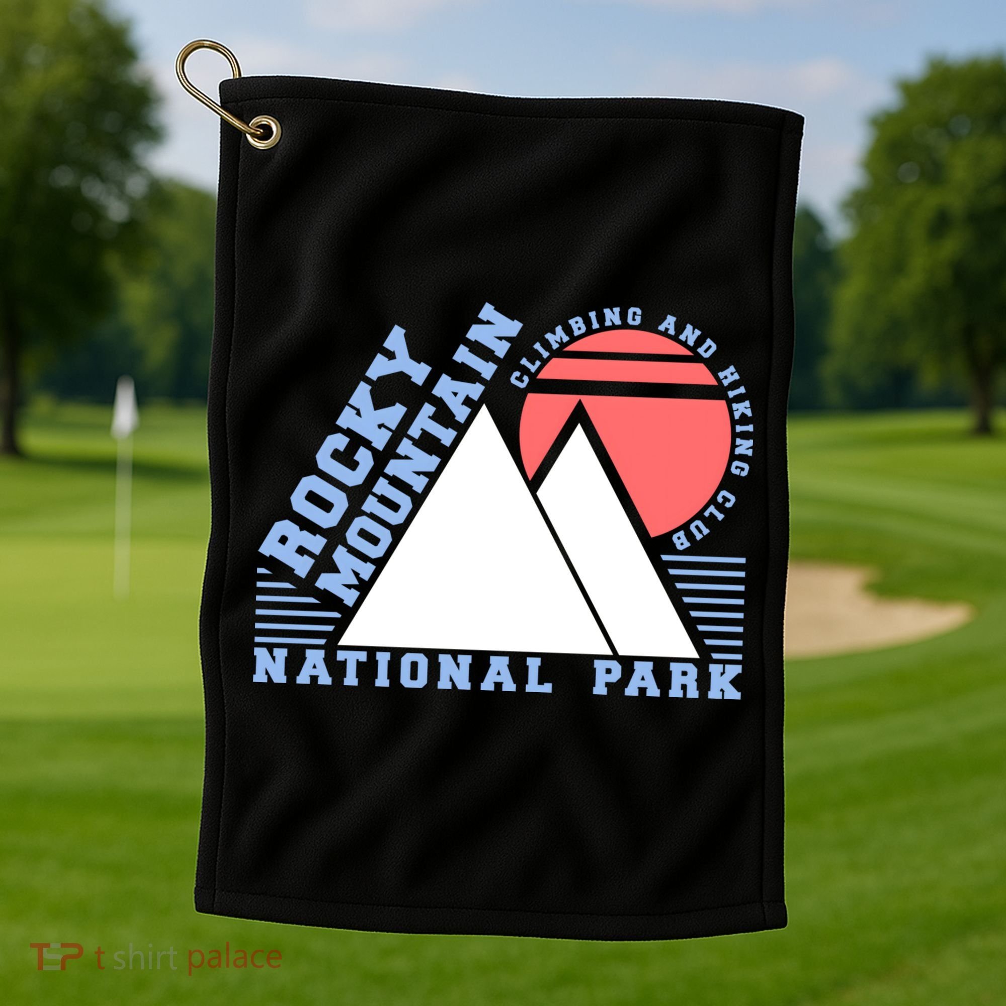 Rocky Mountain National Park Golf Towel