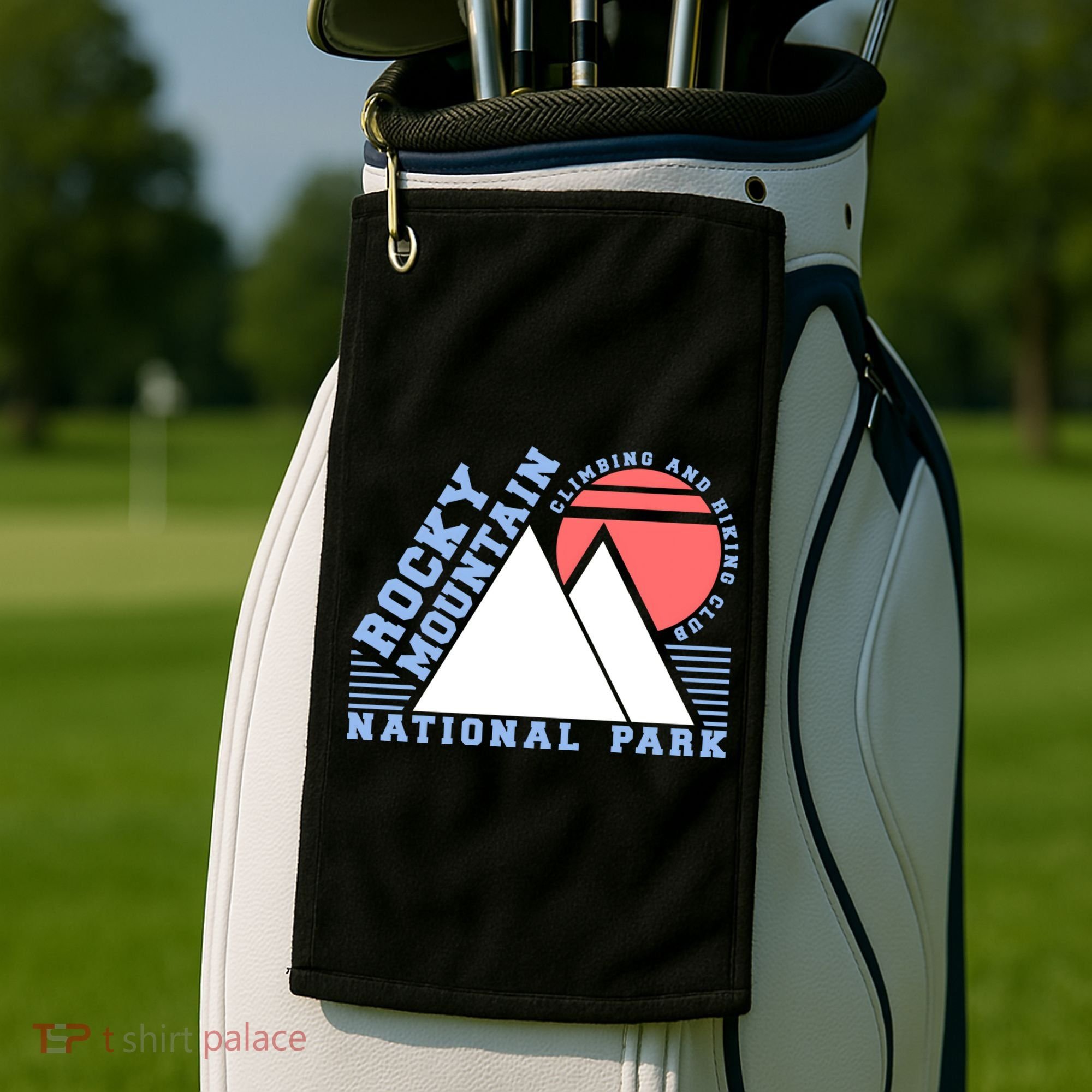 Rocky Mountain National Park Golf Towel