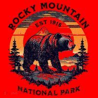 Rocky Mountain National Park Santa Hat thumb 1