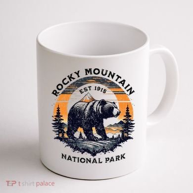 Rocky Mountain National Park Coffee Mug back