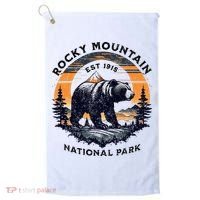 Rocky Mountain National Park Golf Towel thumb 0