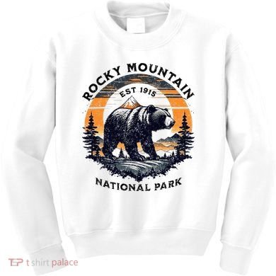 Rocky Mountain National Park Kids Sweatshirt