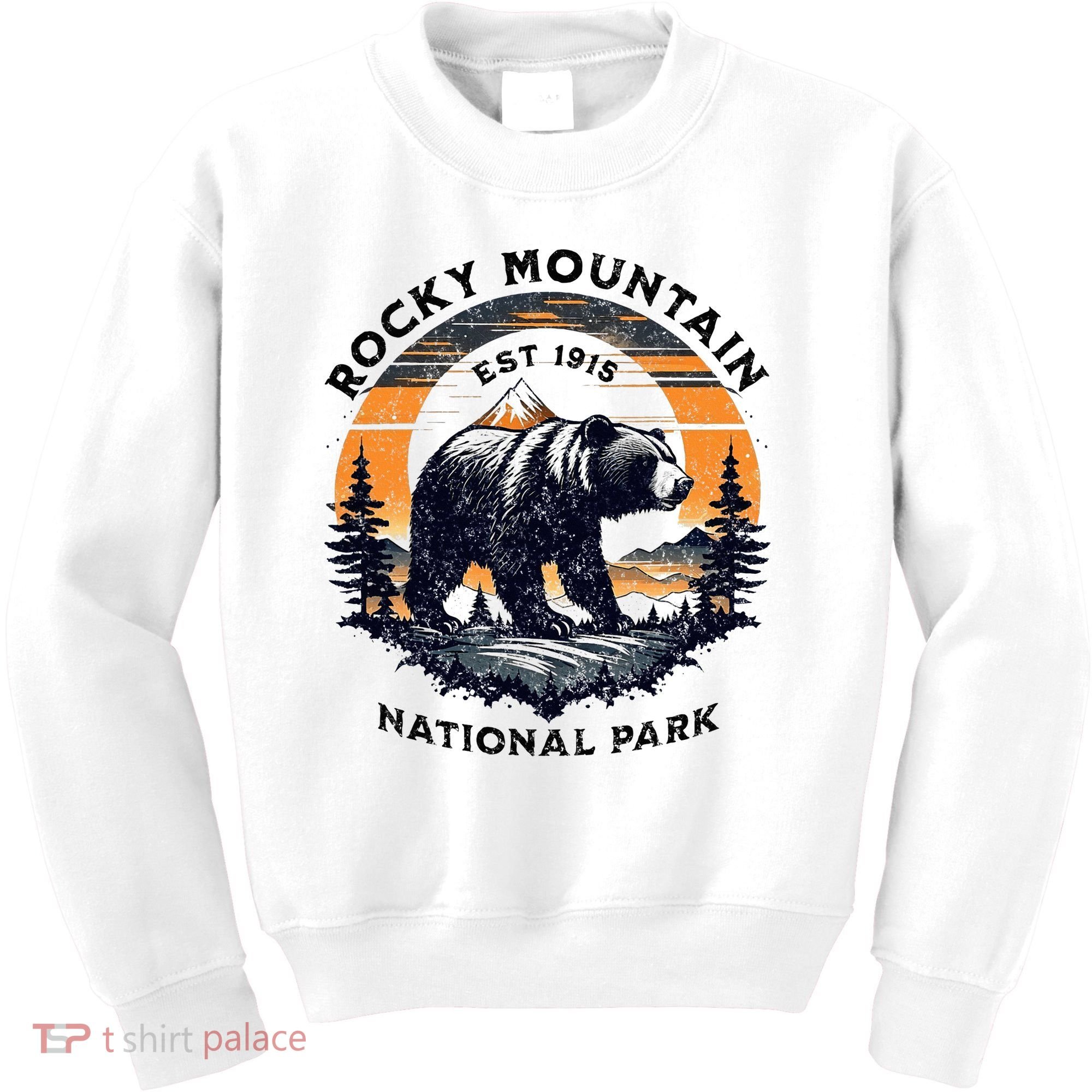 Rocky Mountain National Park Kids Sweatshirt