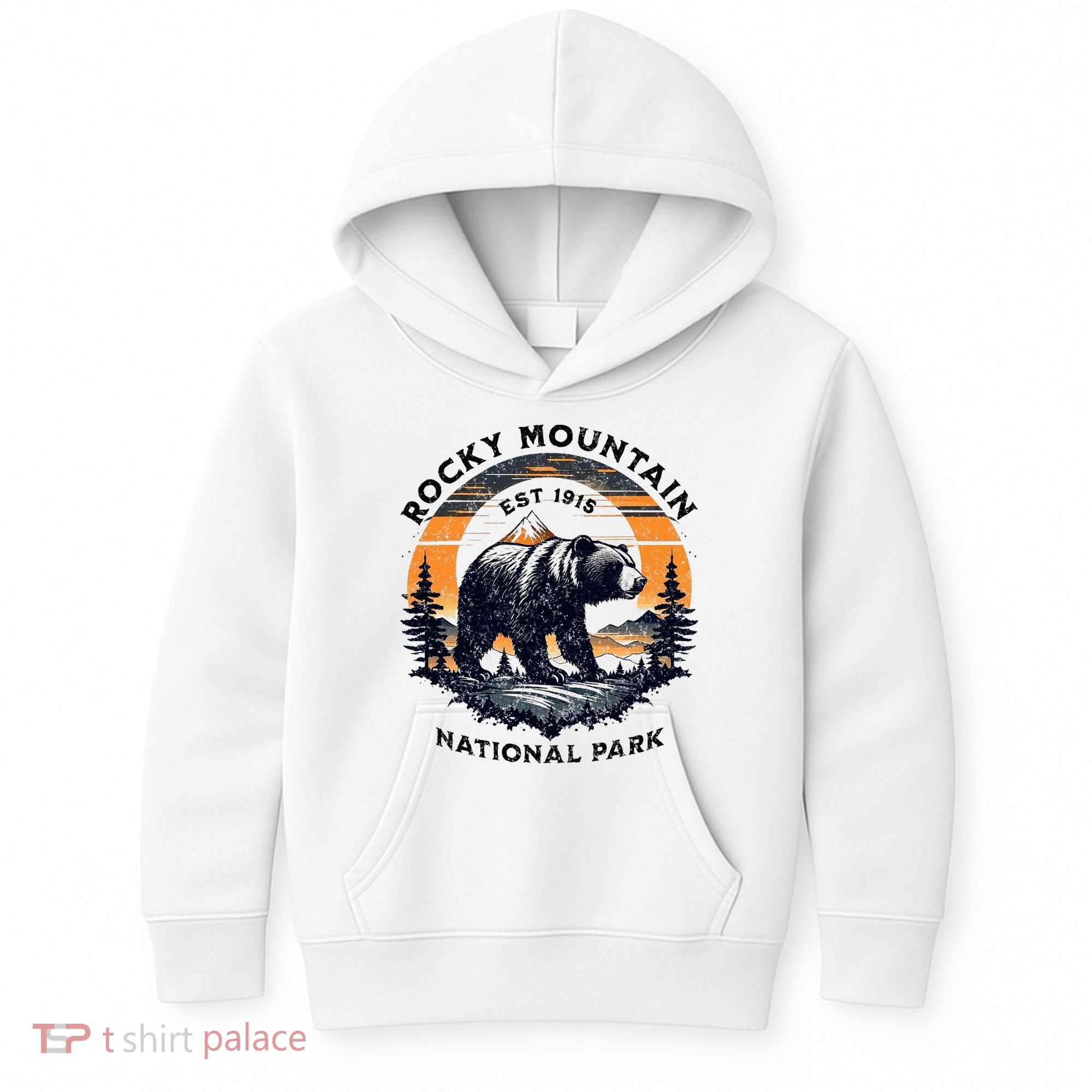 Rocky Mountain National Park Kids Hoodie
