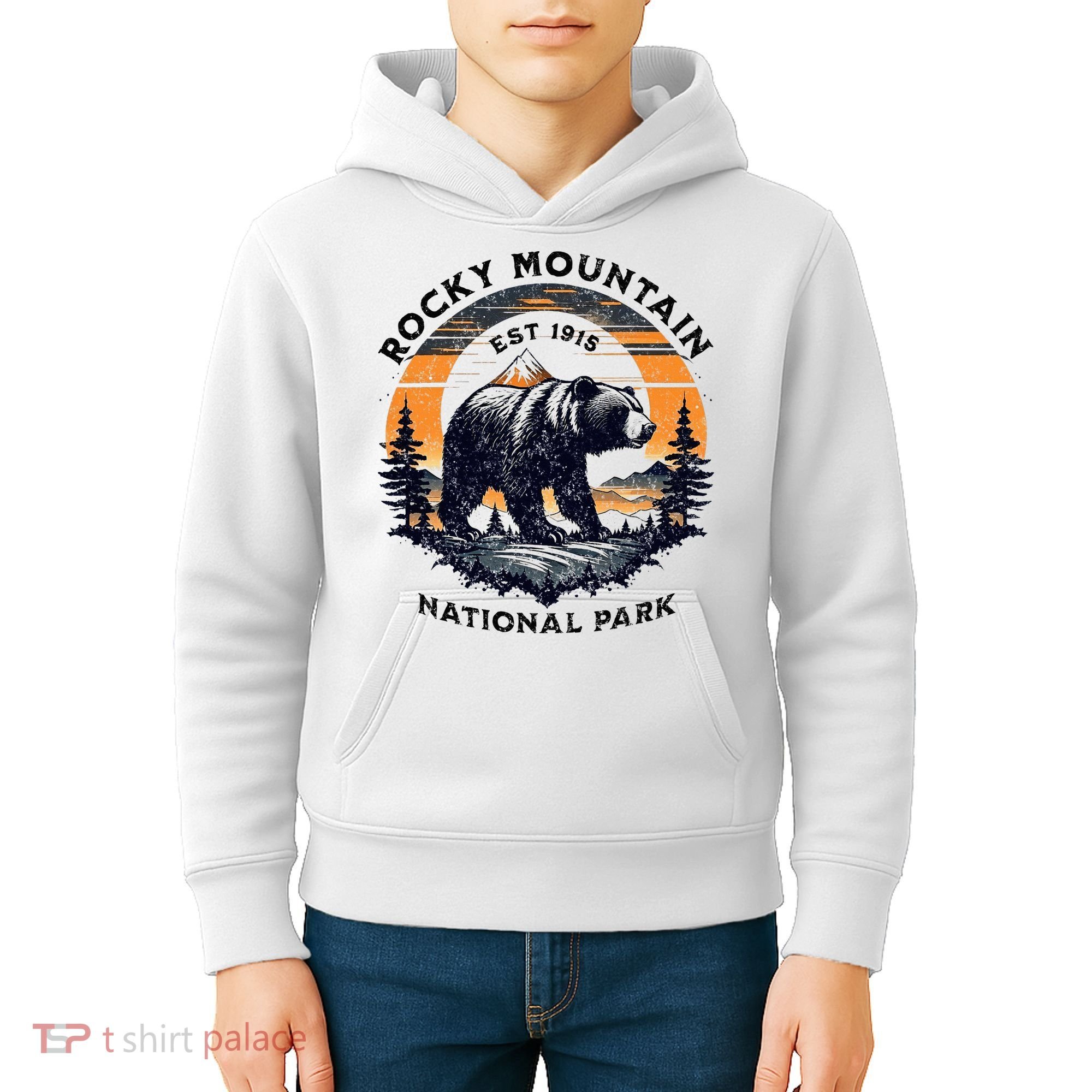 Rocky Mountain National Park Kids Hoodie