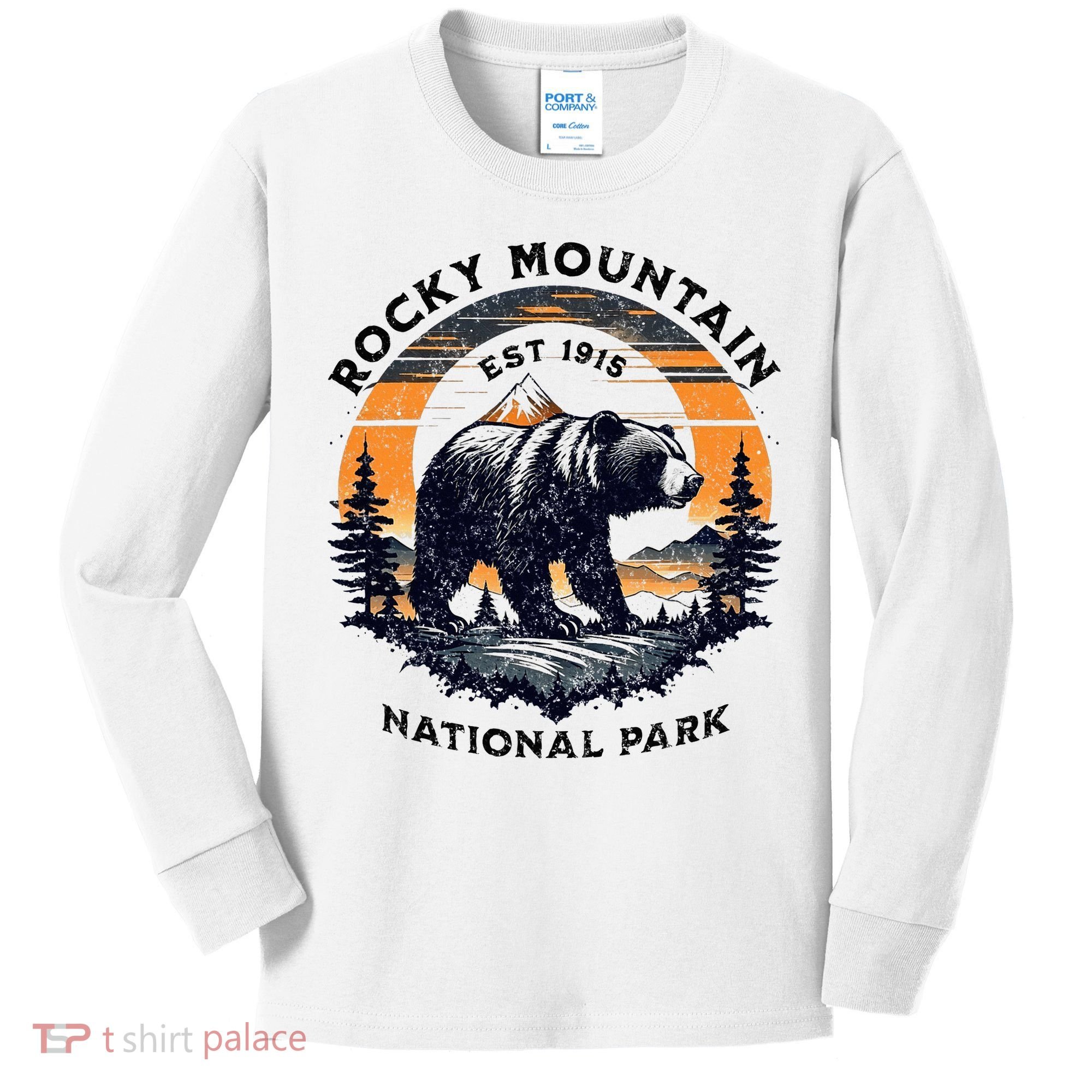 Rocky Mountain National Park Kids Long Sleeve Shirt