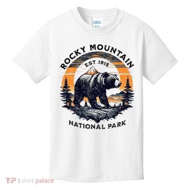 Rocky Mountain National Park Kids T-Shirt