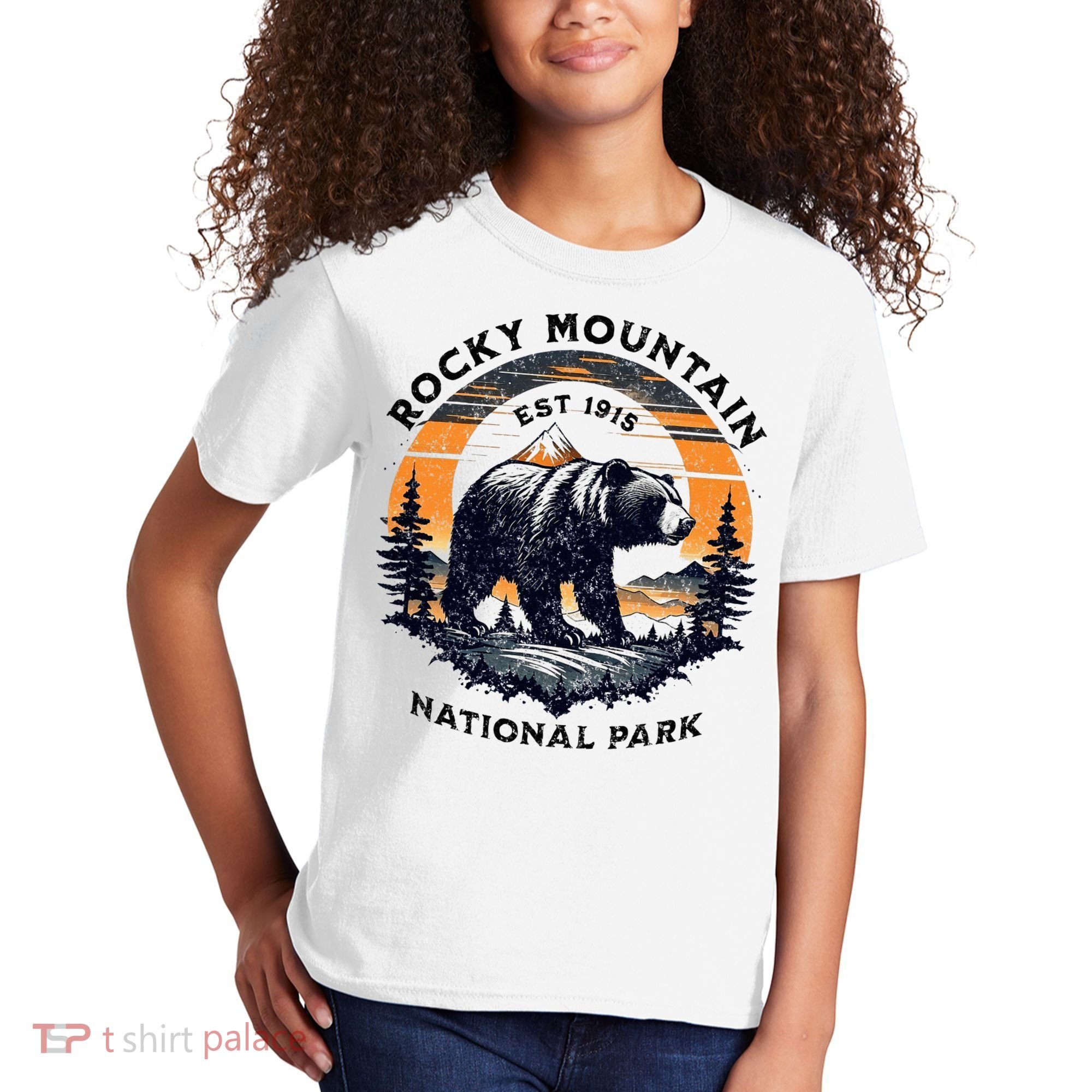 Rocky Mountain National Park Kids T-Shirt